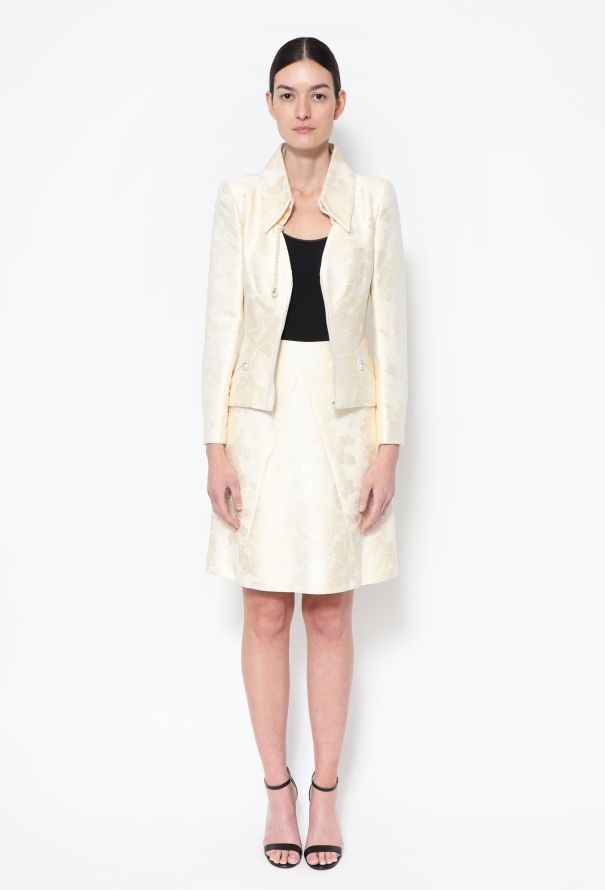 Chanel S/S 2001 Camélia Pearl Ensemble - 3