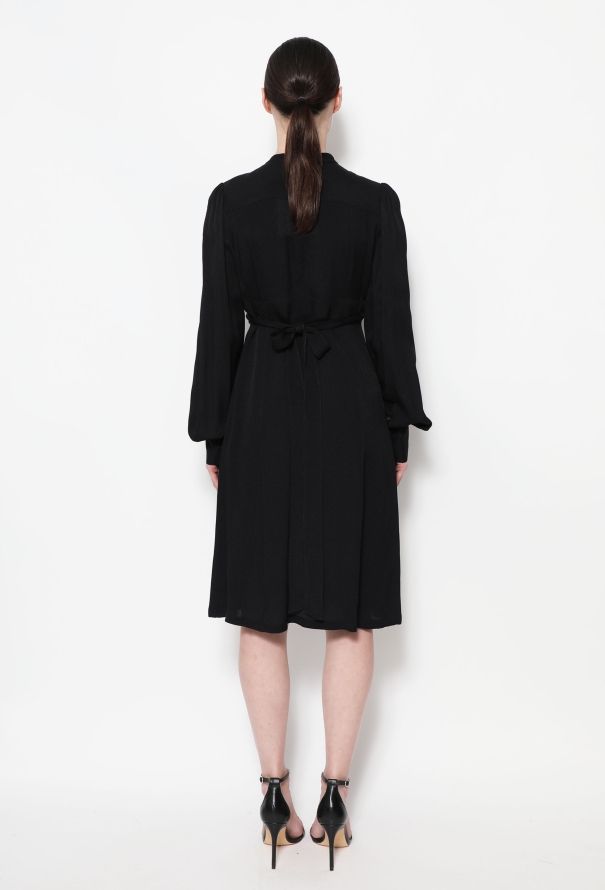 Ossie Clark Timeless '70s Crêpe Wrap Dress - 3