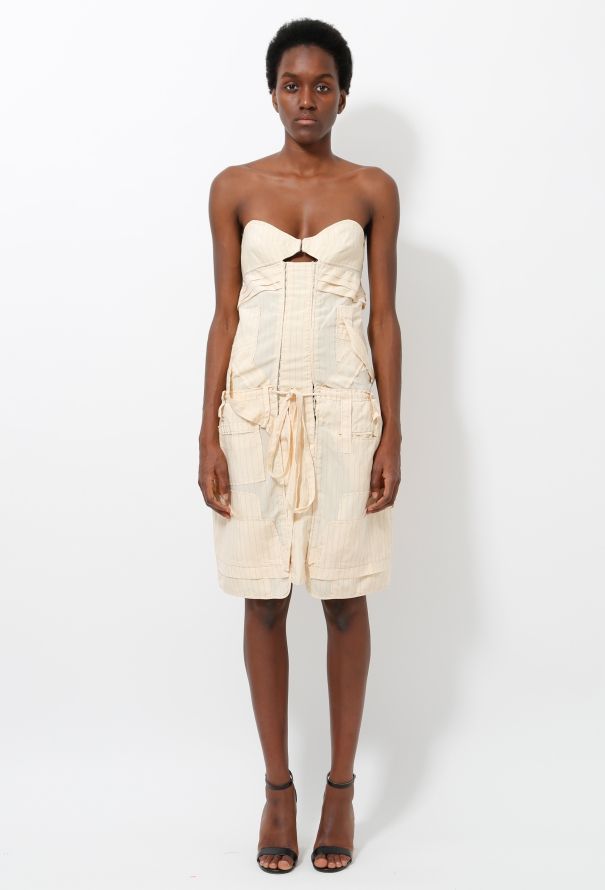 Balenciaga S/S 2002 Cargo Bustier Dress - 1
