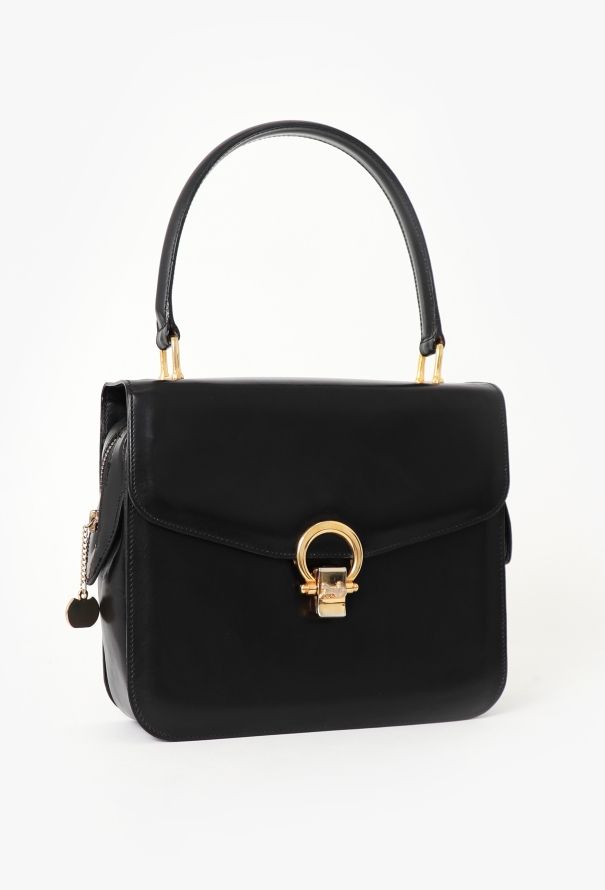 Céline Vintage Calèche Top Handle Bag - 2