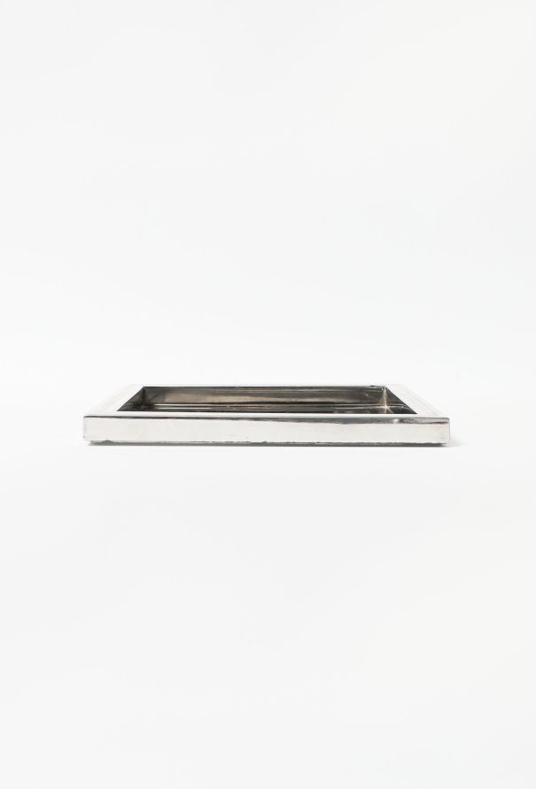 Vintage Objects & Decor Willy Rizzo '70s Steel Tray - 6