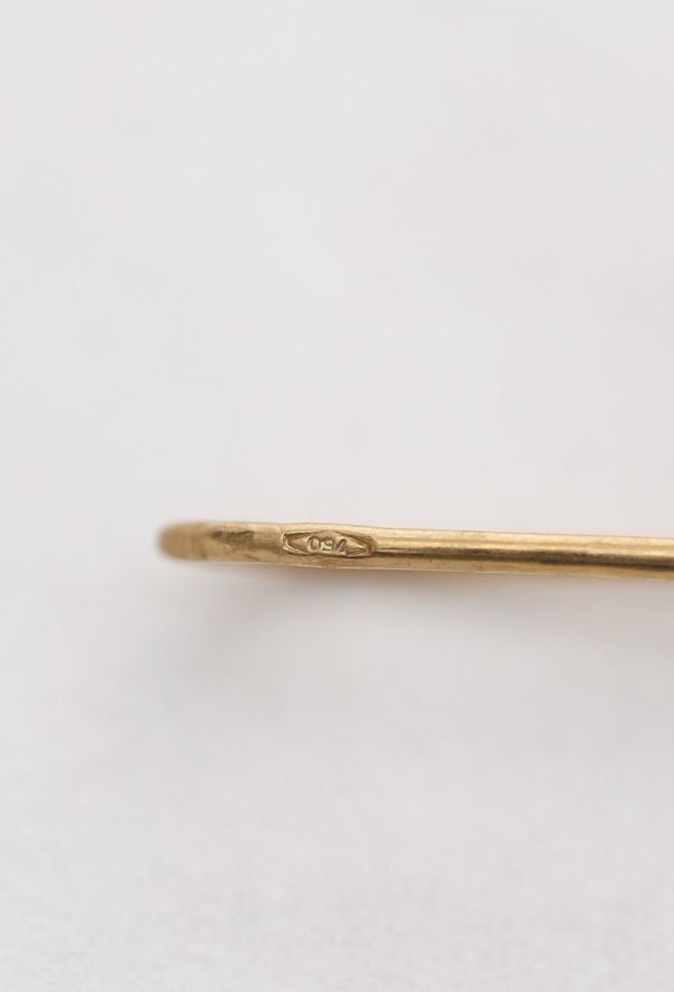 Modern Fine Jewelry 18K Gold & Rose-Cut Diamond Pendant Earrings - 6