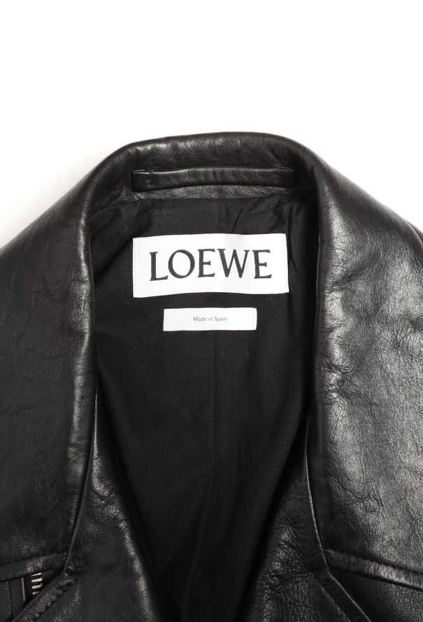 Loewe F/W 2016 Painted Biker Jacket - 7