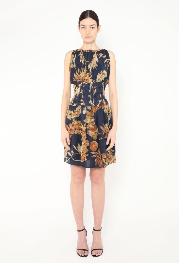 Chanel Resort 2018 Silk Grecian Dress - 4