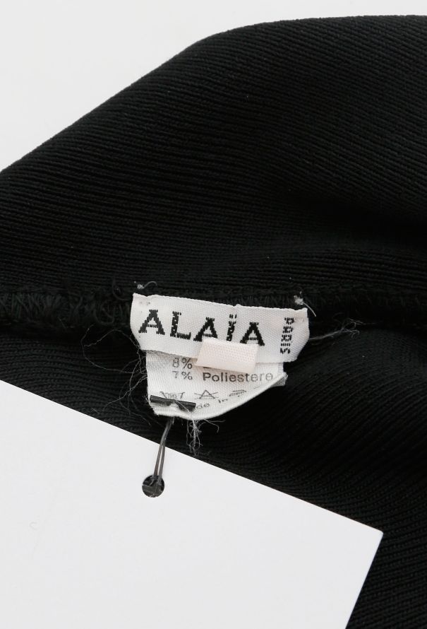 Alaïa '90s Ribbed Maxi Dress - 4