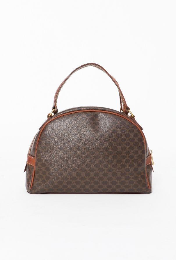 Céline Vintage Macadam Dome Bag - 3