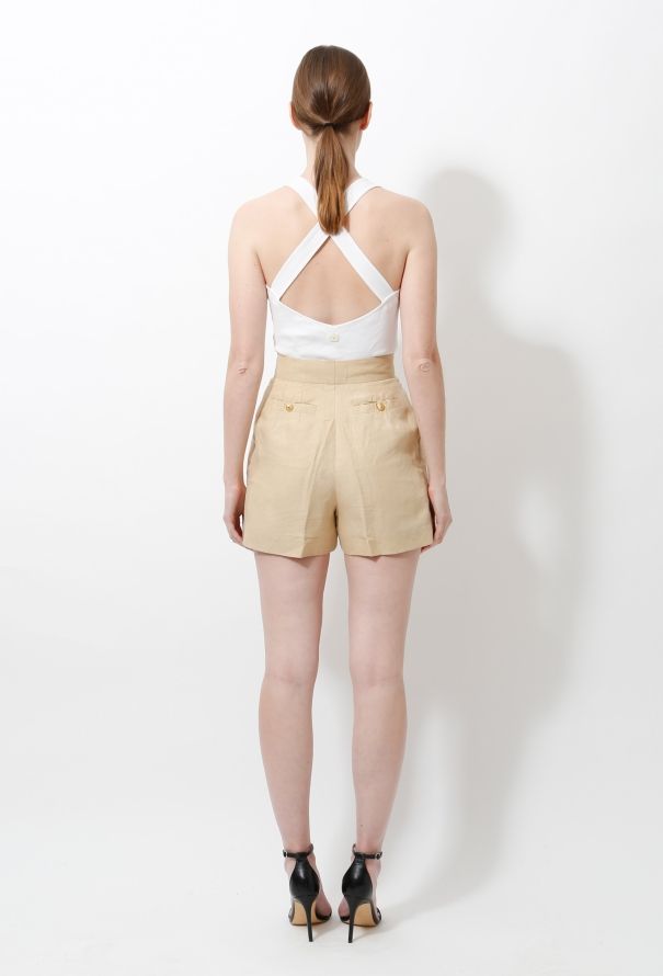 Chanel 2002 Cross Back Knit Bodysuit - 4