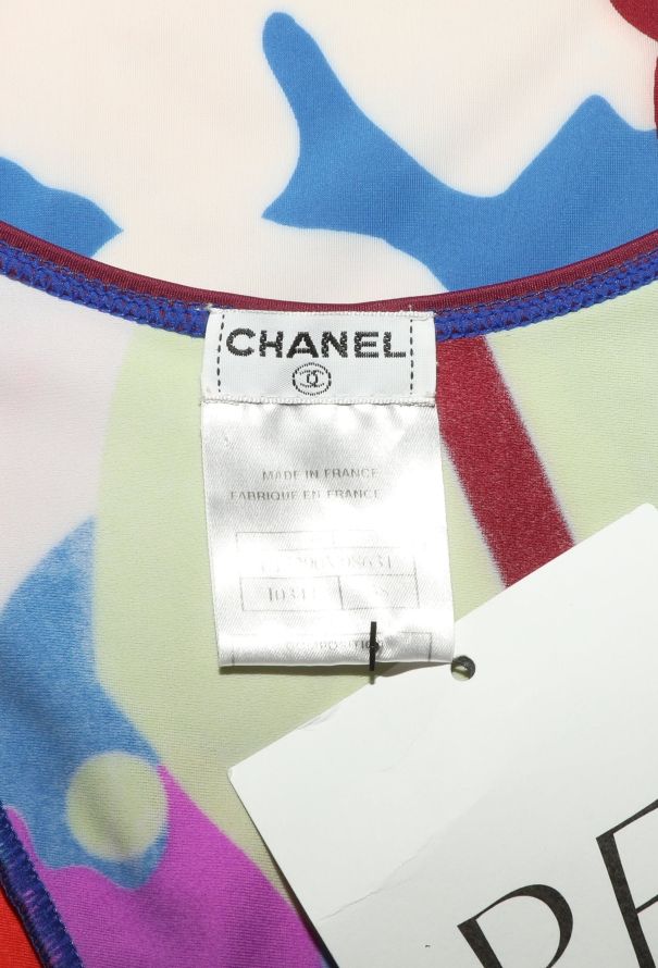 Chanel S/S 2000 Floral Print 'CC'  Dress - 7