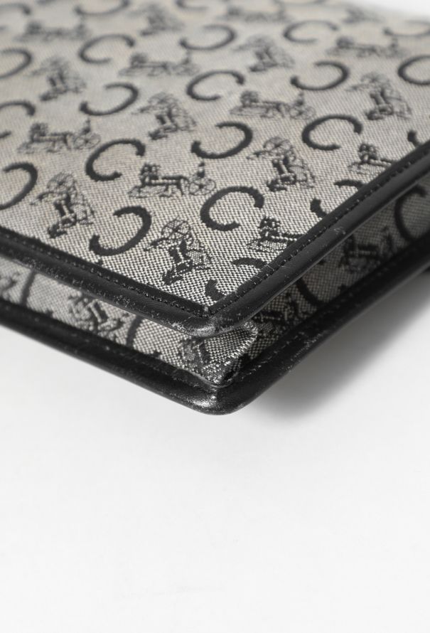 Céline '70s Monogram Envelope Clutch - 7