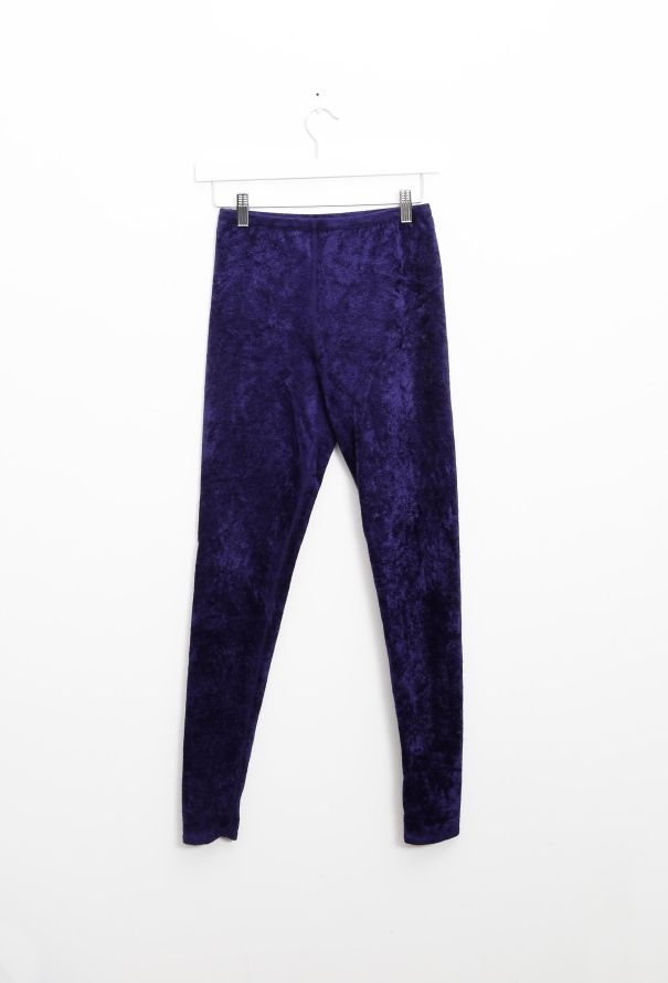 Alaïa Velvet Leggings - 5