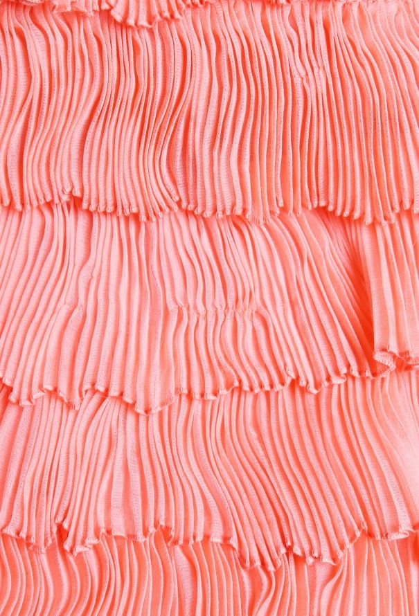 Valentino Tiered Silk Skirt - 7