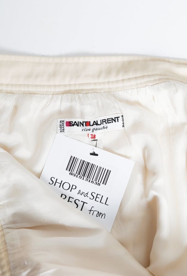 Saint Laurent ‘70s Diagonal Twill Skirt - 4