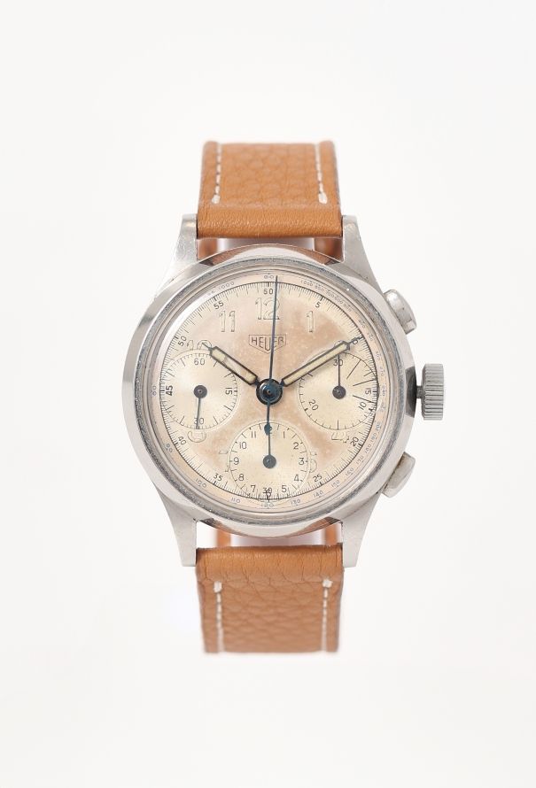 Tag Heuer RARE '60s Heuer Chronograph Steel  Watch - 1