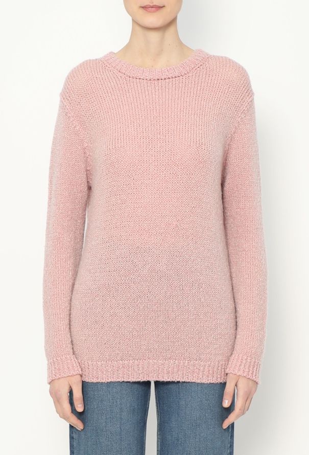 Prada 2015 Pink Cashmere Knit Sweater - 1