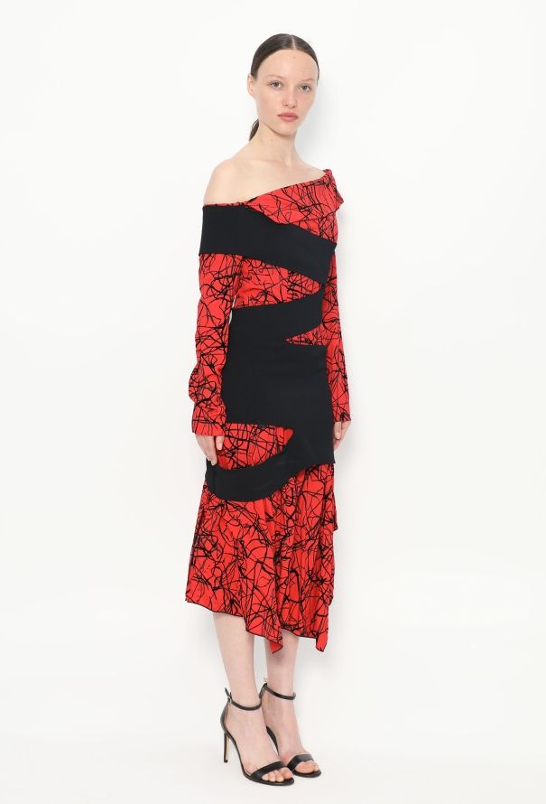 Proenza Schouler 2017 Abstract Bandage Dress - 3