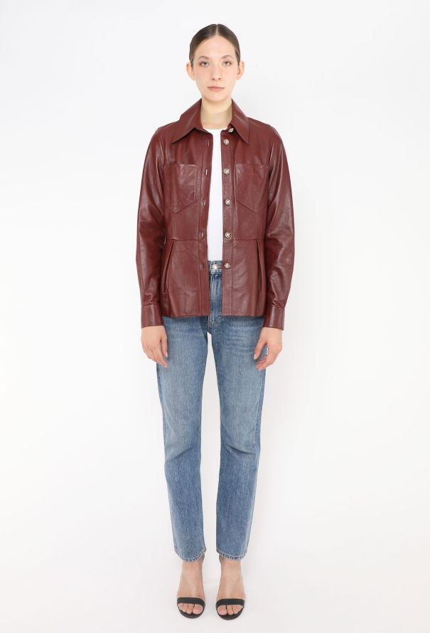 Chanel F/W 2022 Lambskin Gripoix Shirt - 3