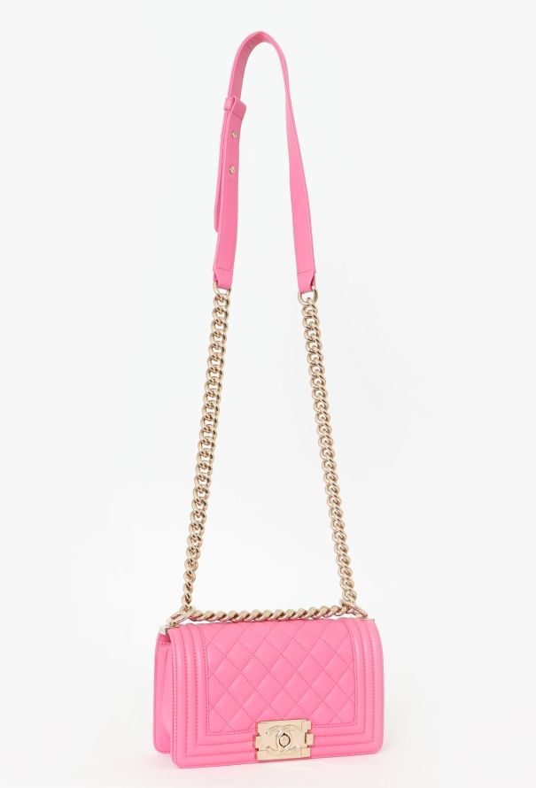 Chanel Pink Mini Boy Bag - 2