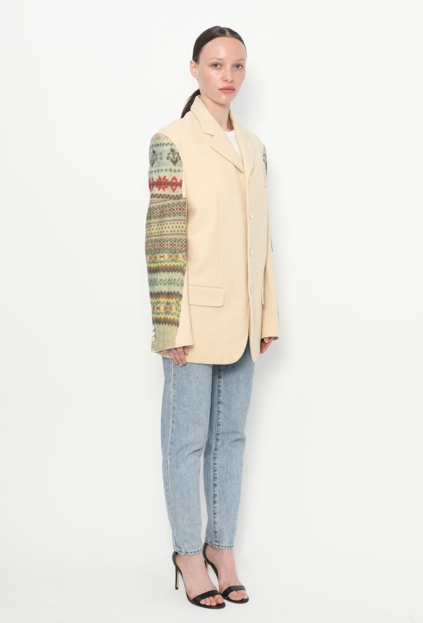 Comme des Garçons 1996 Wool Blazer - 5