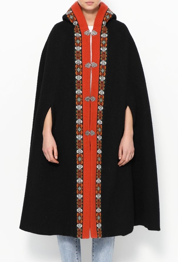World Treasures Authentic Norwegian Embroidered Cape - 3