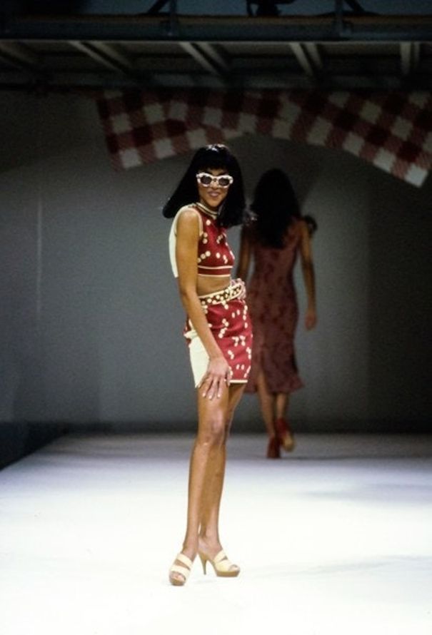 Alaïa ICONIC S/S 1991 Dotted Skirt - 2