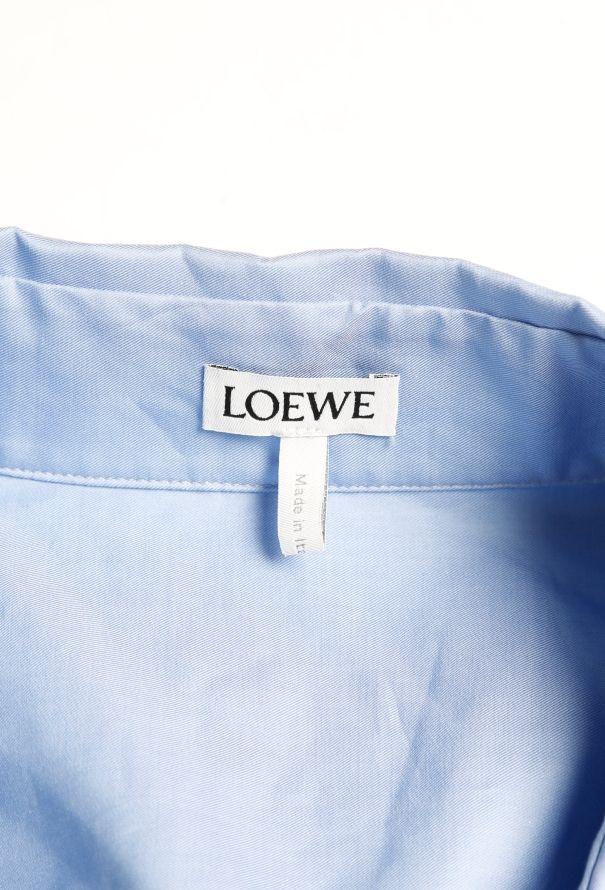 Loewe 2022 Trompe L'Oeil Cotton Shirt - 4
