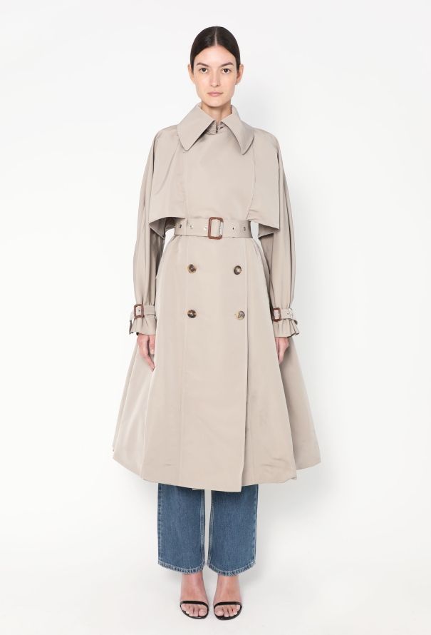 Alexander McQueen Pre-Fall 2021 Flared Trench - 6