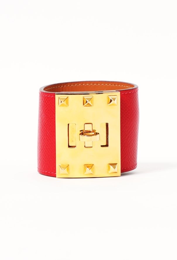 Hermès Kelly Chien' Courchevel Bracelet - 2