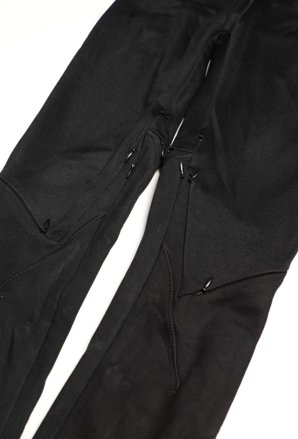 Balenciaga S/S 2003 Stitched Zipper Leggings - 8