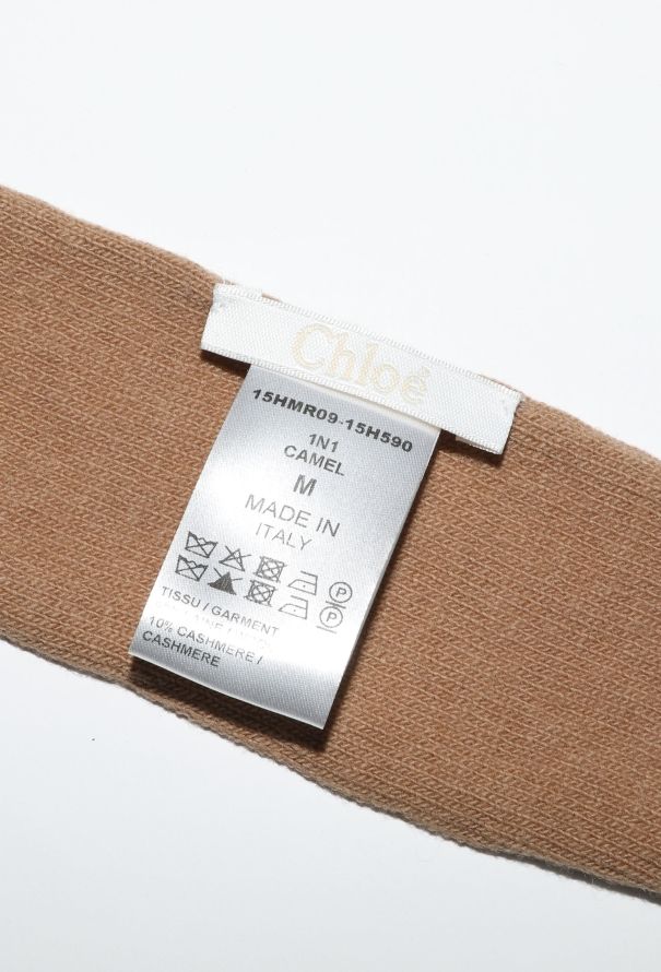 Chloé F/W 2015 Belted Cashmere Dress - 8