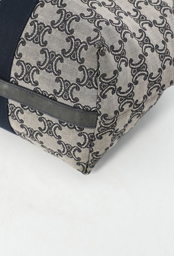 Céline Navy Triomphe Tote Bag - 8