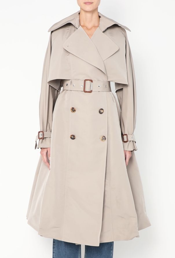 Alexander McQueen Pre-Fall 2021 Flared Trench - 4