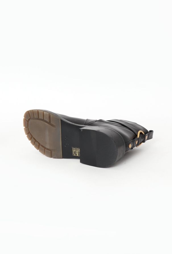 Chloé 2020 Leather Diane Combat Boots - 5