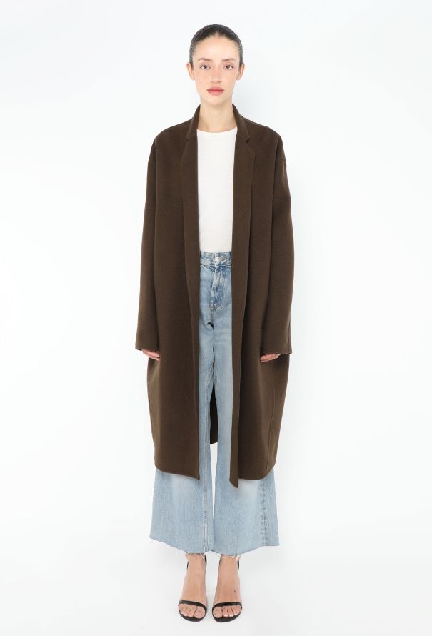 Céline 2014 Cashmere Crombie Coat - 3