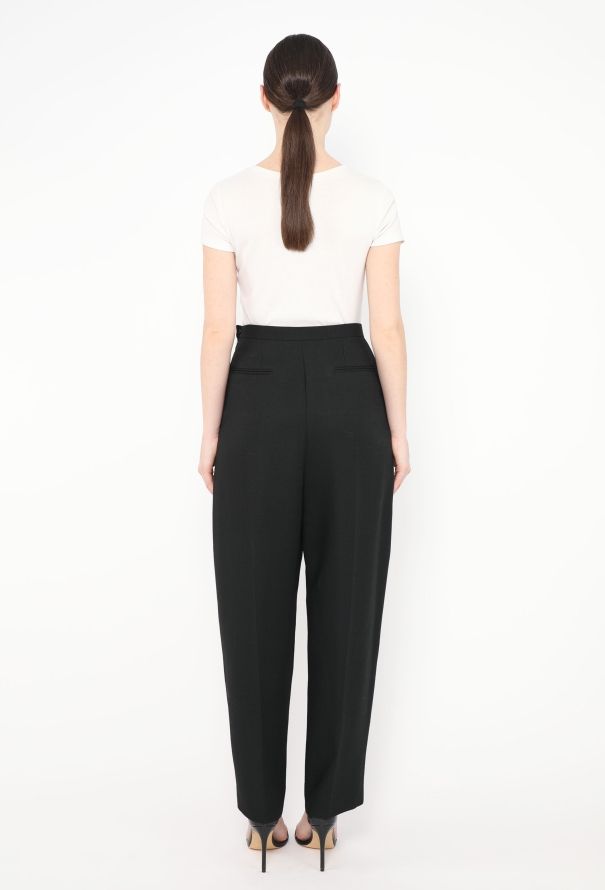Céline Classic Tapered Twill Trousers - 4