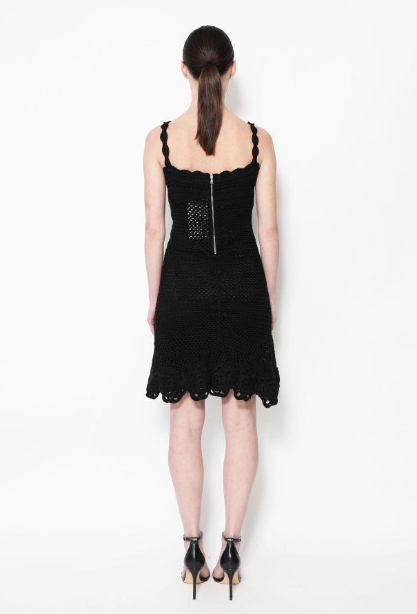 Dolce & Gabbana Scalloped Crochet Dress - 3