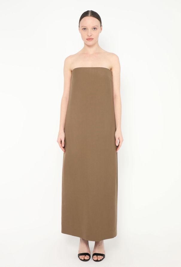 The Row F/W 2022 Elon Bustier Dress - 4