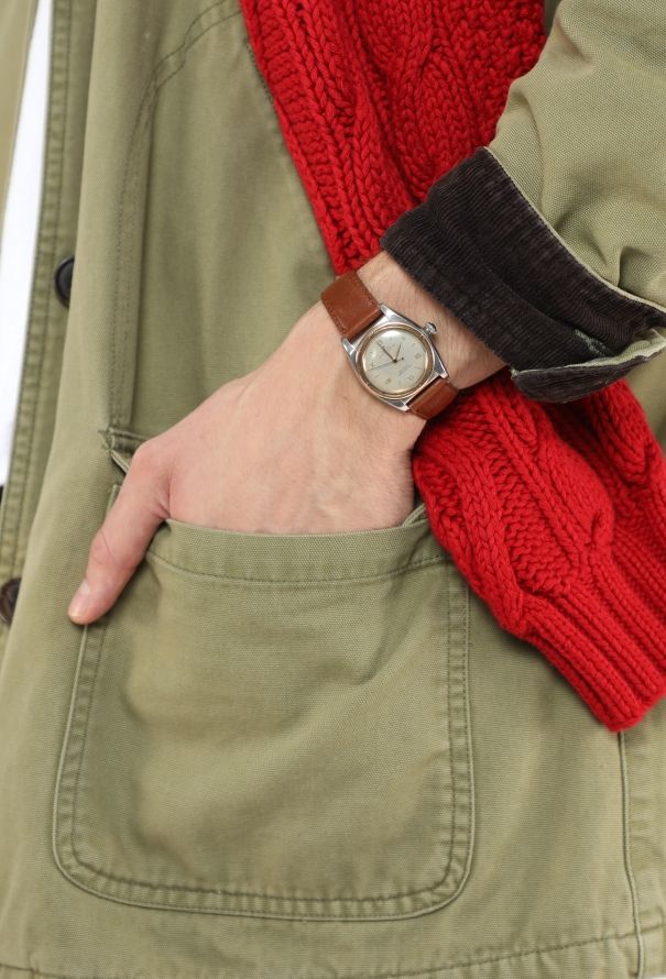 Rolex RARE 1950s Oyster Perpetual Bubble Back Watch - 2