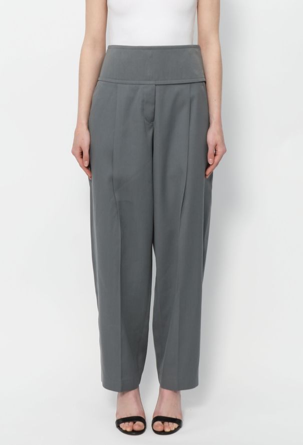 Jil Sander 2021 Tapered Wrap Trousers - 2