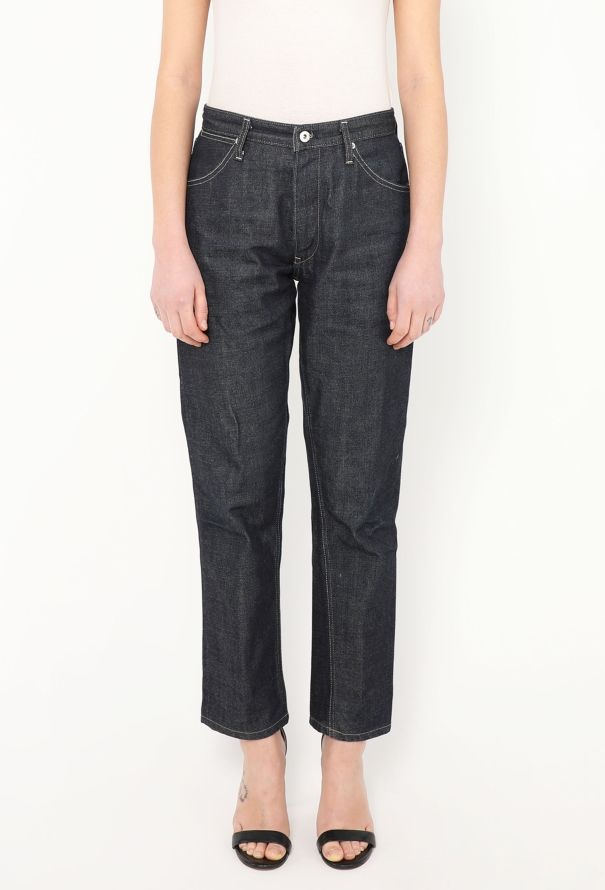 Jil Sander 2023 Tapered Raw Denim Jeans - 2