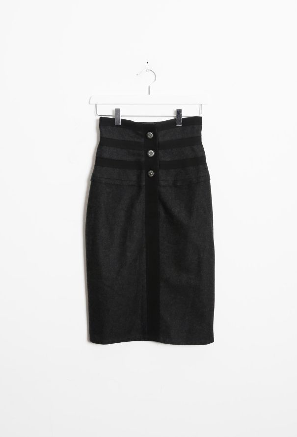 Chanel High waisted 'CC' Skirt - 6