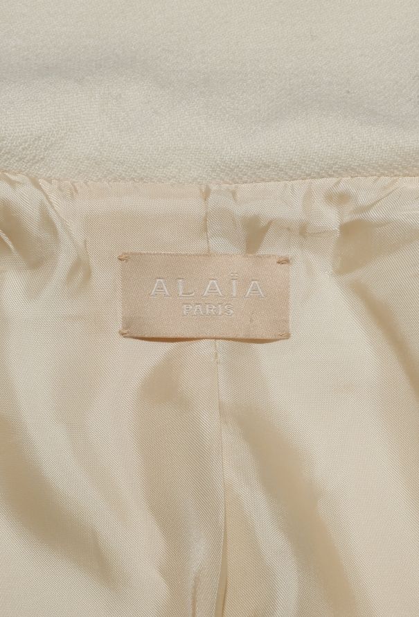 Alaïa F/W 2016 Shawl Collar Coat - 7