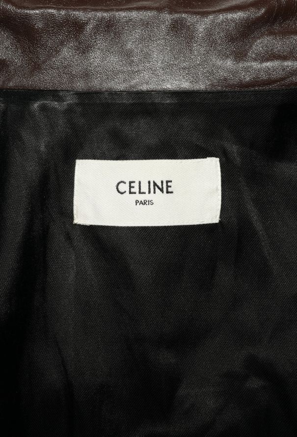 Céline 2019 Leather Biker Jacket - 8
