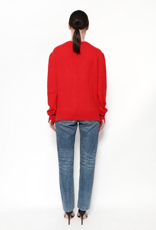 Céline Cashmere Triomphe Sweater - 3