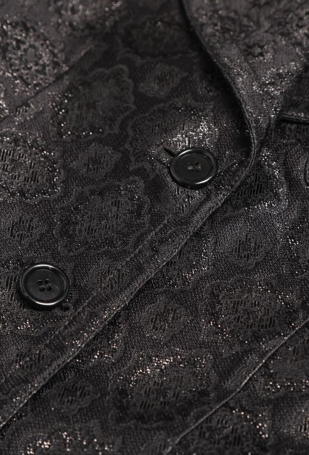 Prada S/S 2002 Belted Brocade Ensemble - 10