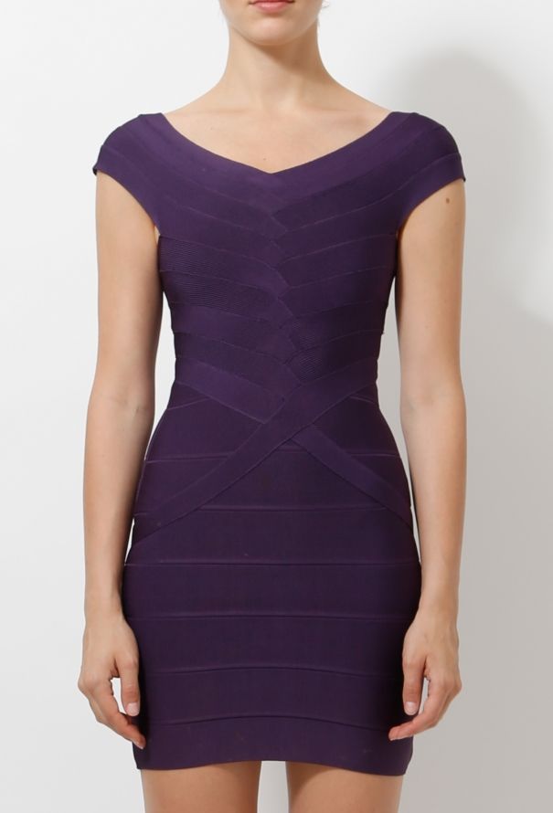 Hervé Léger F/W 2008 Boat-Neck Bandage Dress - 3