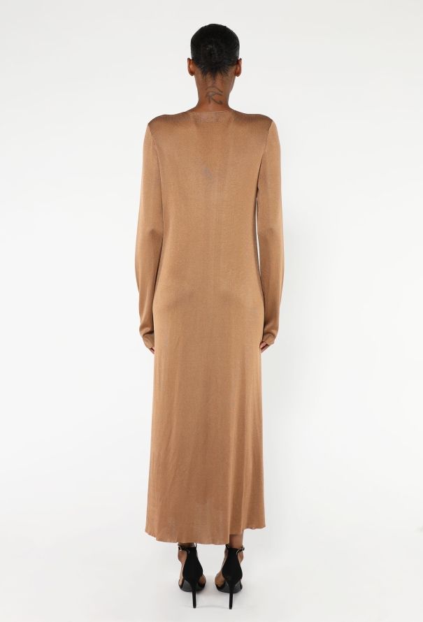 Khaite Iridescent Jersey Maxi Dress - 4