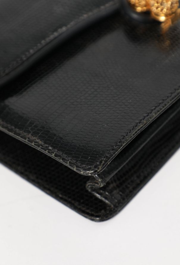 Gucci '70s Lizard Shoulder Bag - 7