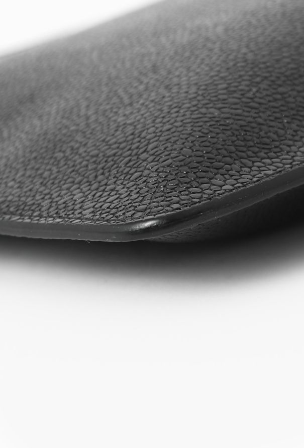 Alaïa Black Leather Clutch - 9