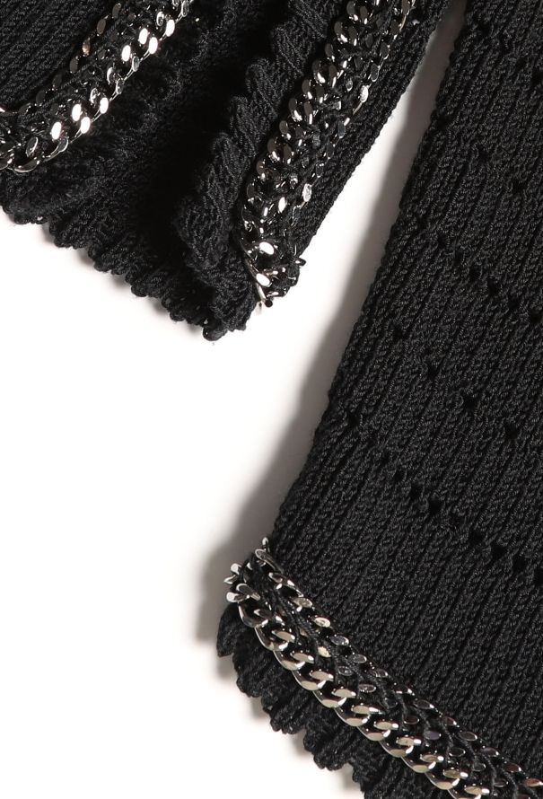 Chanel 2010 Chainlink Trim Cardigan - 9