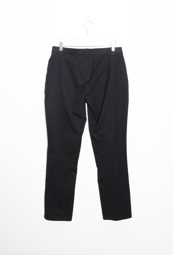 Chanel Curved Seam 'CC' Tapered Trousers - 6